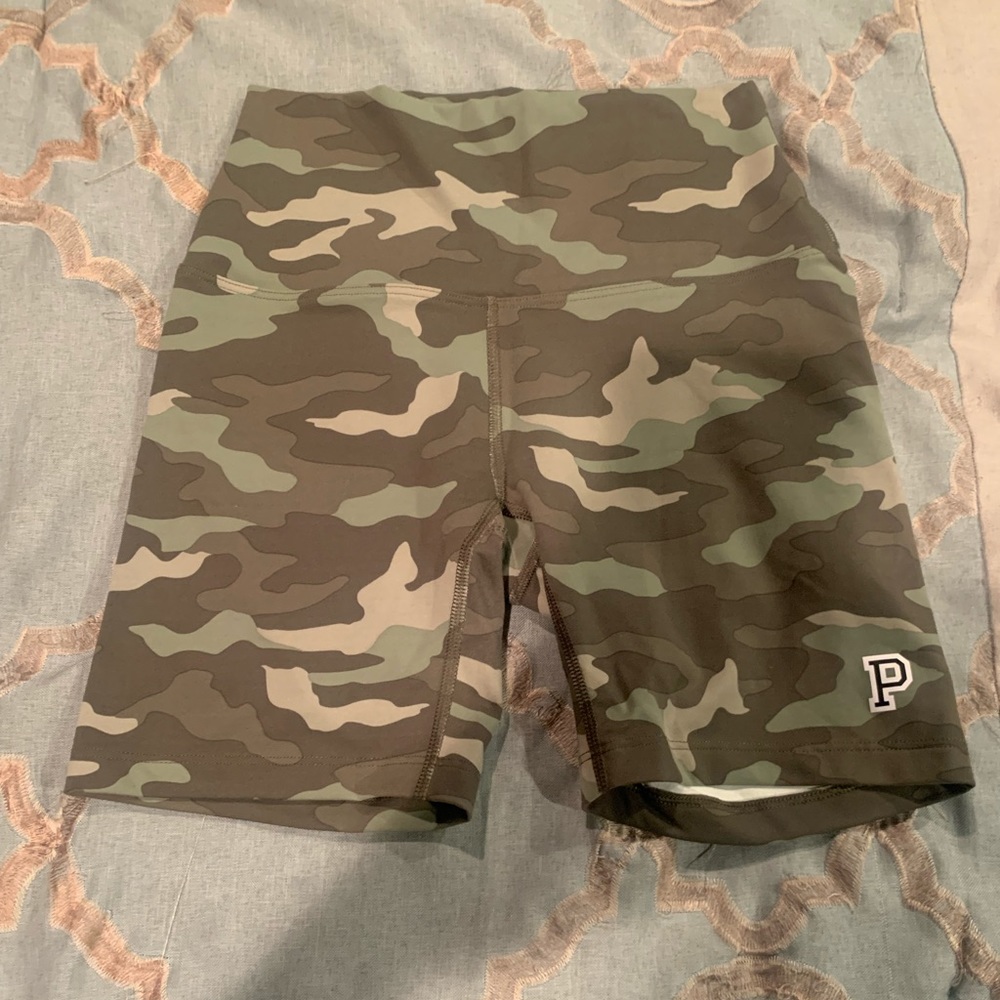 Camo PINK biker shorts